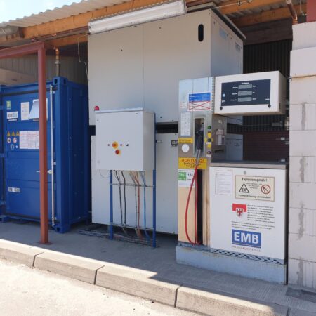 Biogas Tankstelle von Noordtec in Seedort