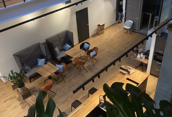 Ansicht Lounge Noordtec Neubau in Westerstede